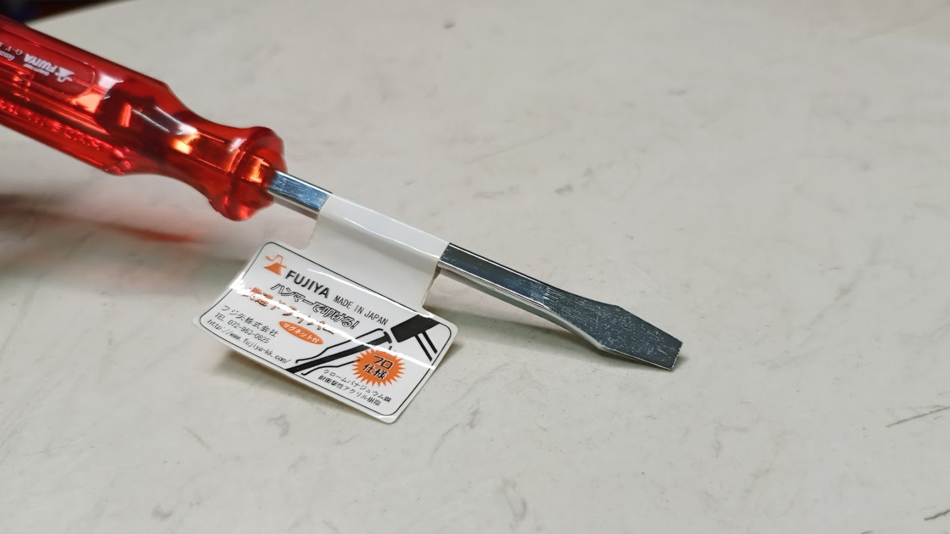 Tua vít đóng dẹp 6x100mm Fujiya FTSD-6-100-S