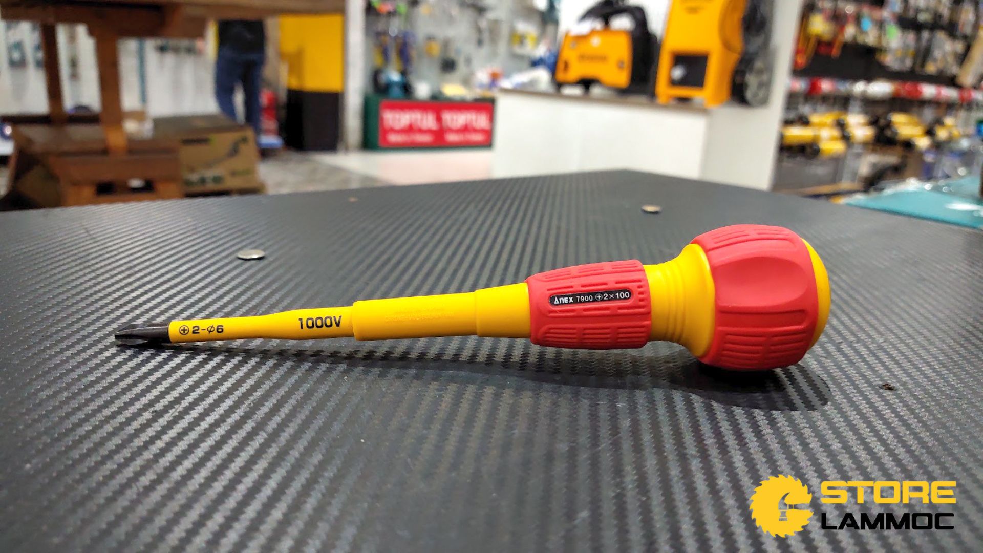 TUA VÍT CÁCH ĐIỆN ANEX NO.7900+1X100 CÁN TRÒN +1X100