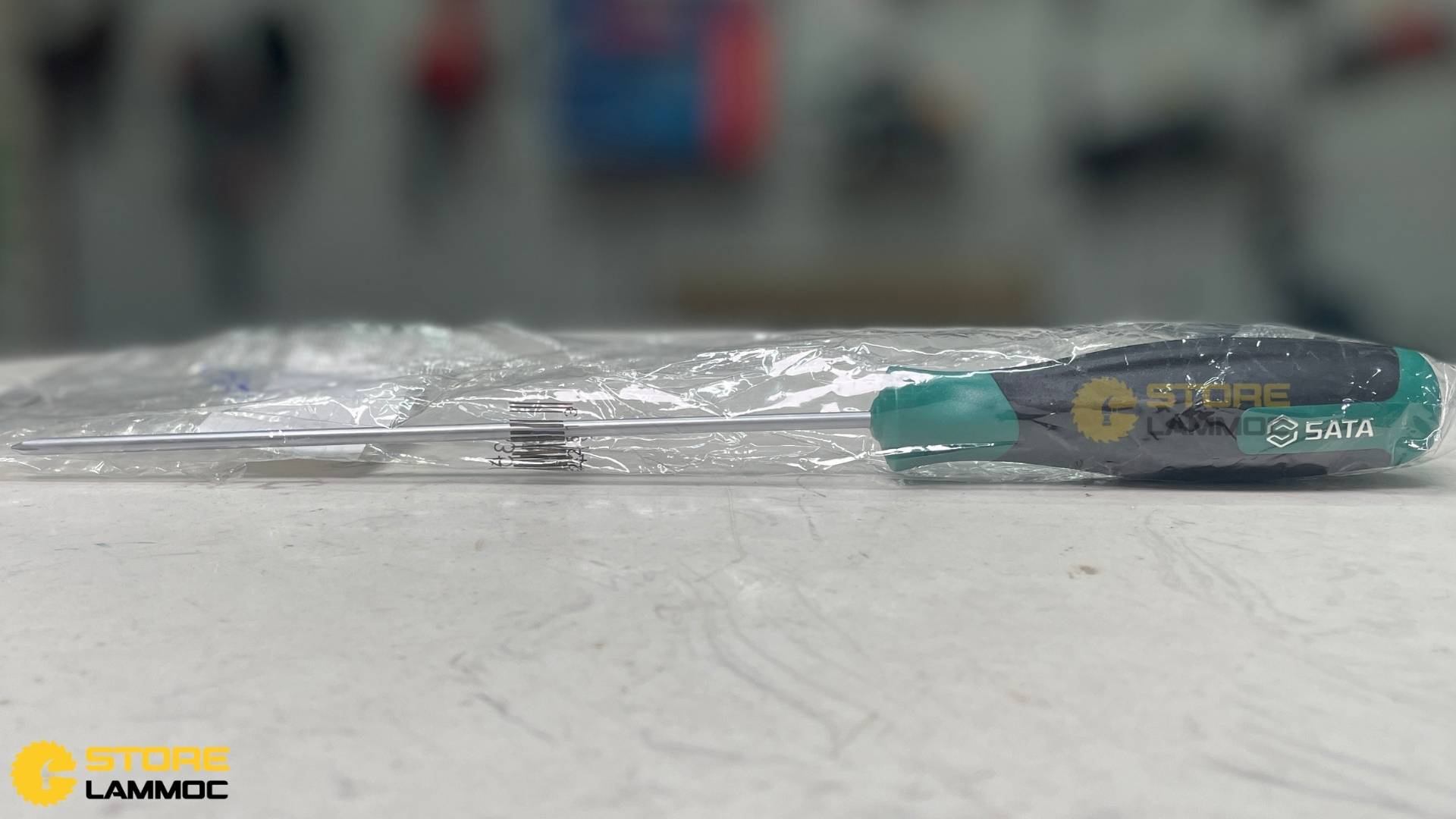 Tua vít chữ T đầu chữ thập #0x150MM Sata 63504