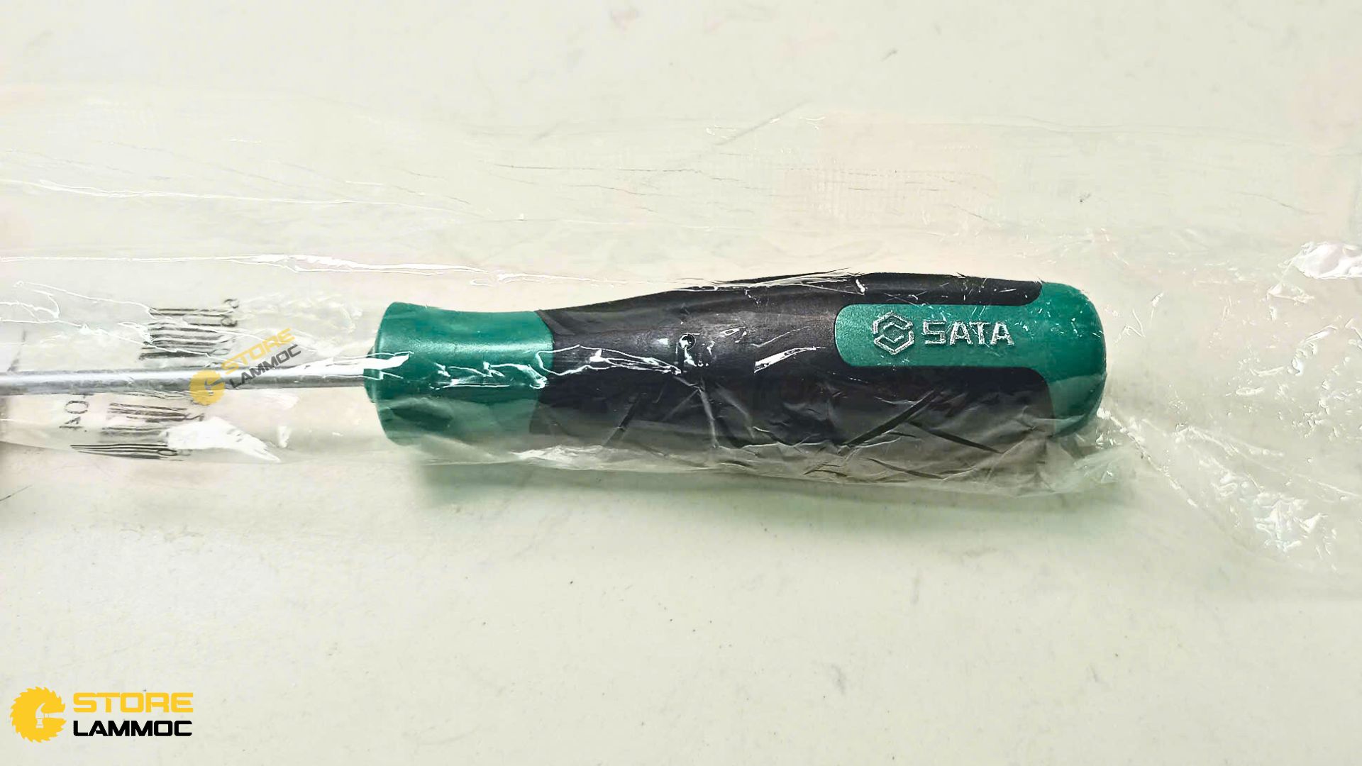 Tua vít chữ T đầu dẹp 3x75mm Sata 63404 - 4