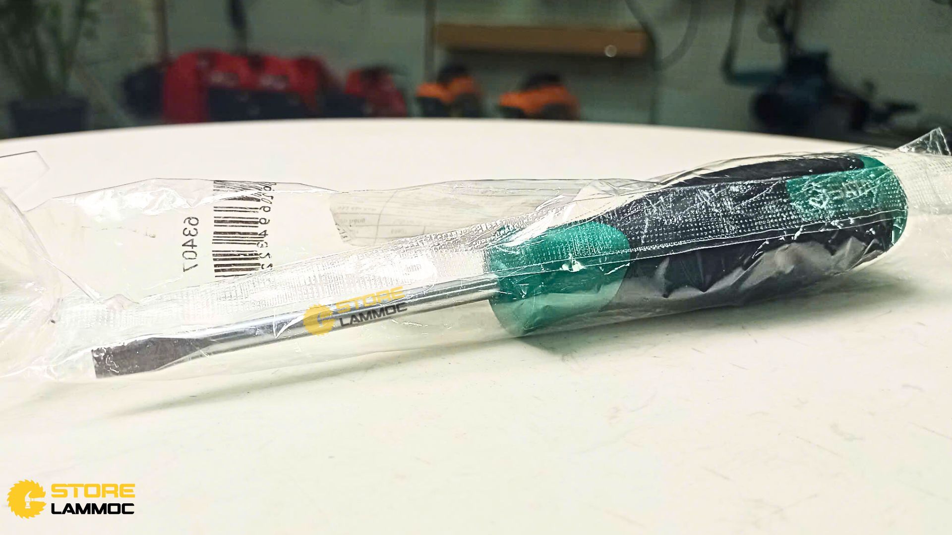 Tua vít chữ T đầu dẹp 5x75mm Sata 63407 - 2