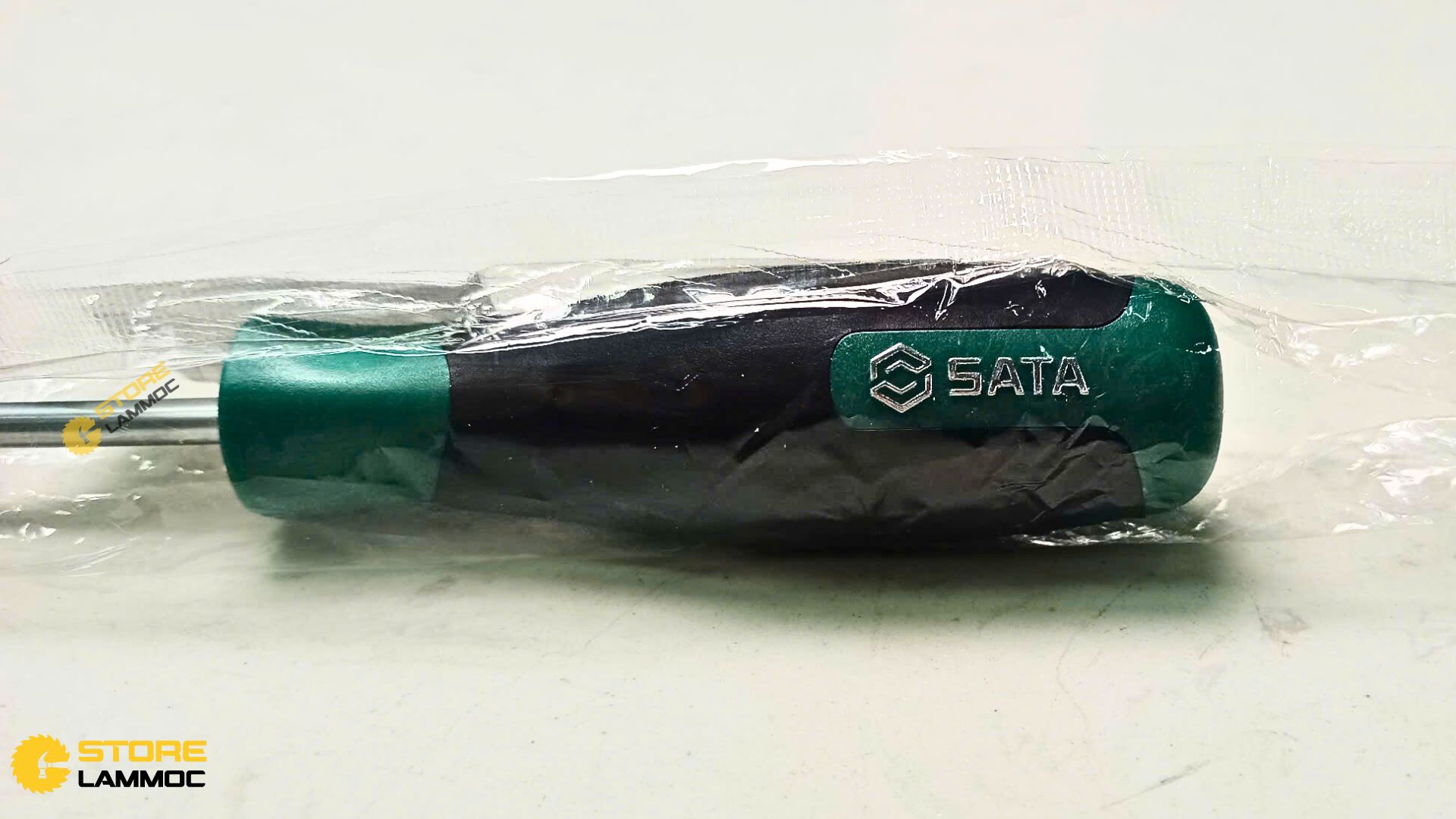 Tua vít chữ T đầu dẹp 5x75mm Sata 63407 - 4