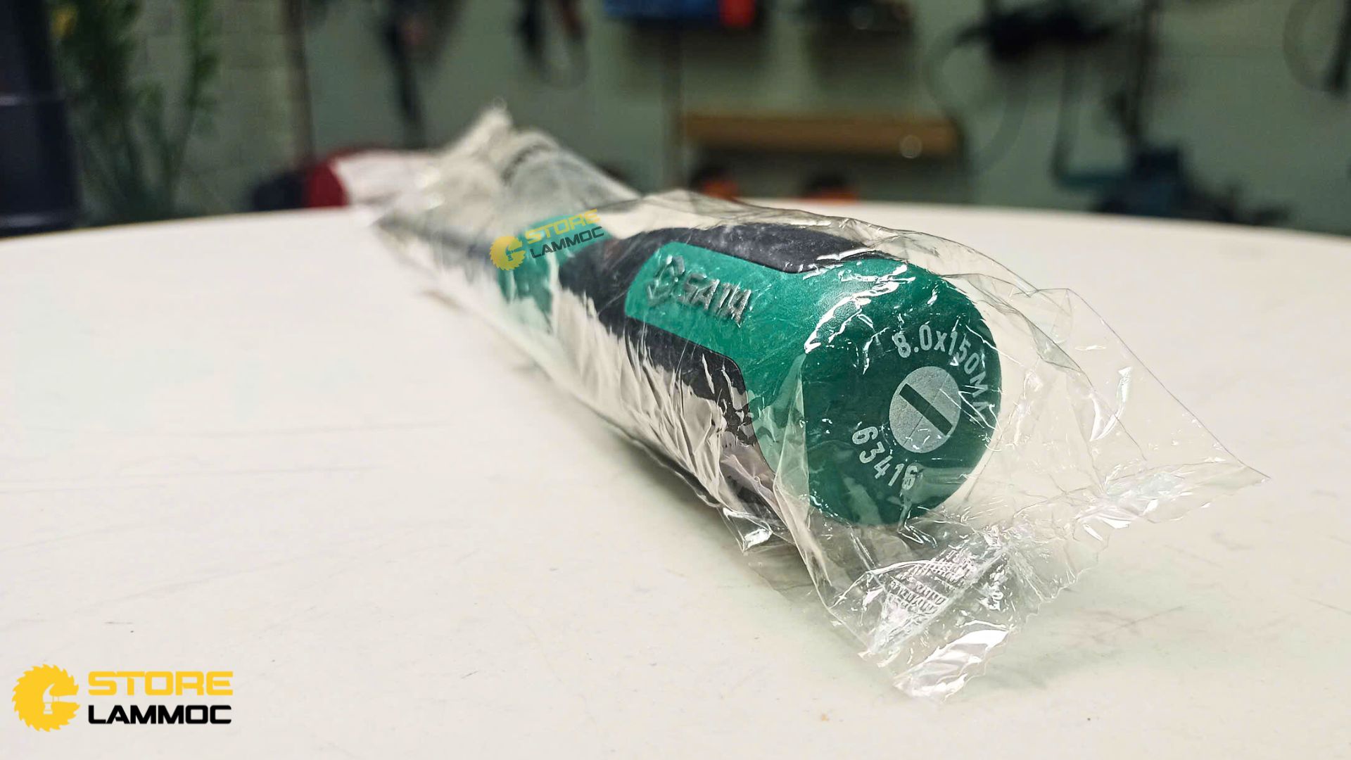 Tua vít chữ T đầu dẹp 8x150mm Sata 63416 - 2