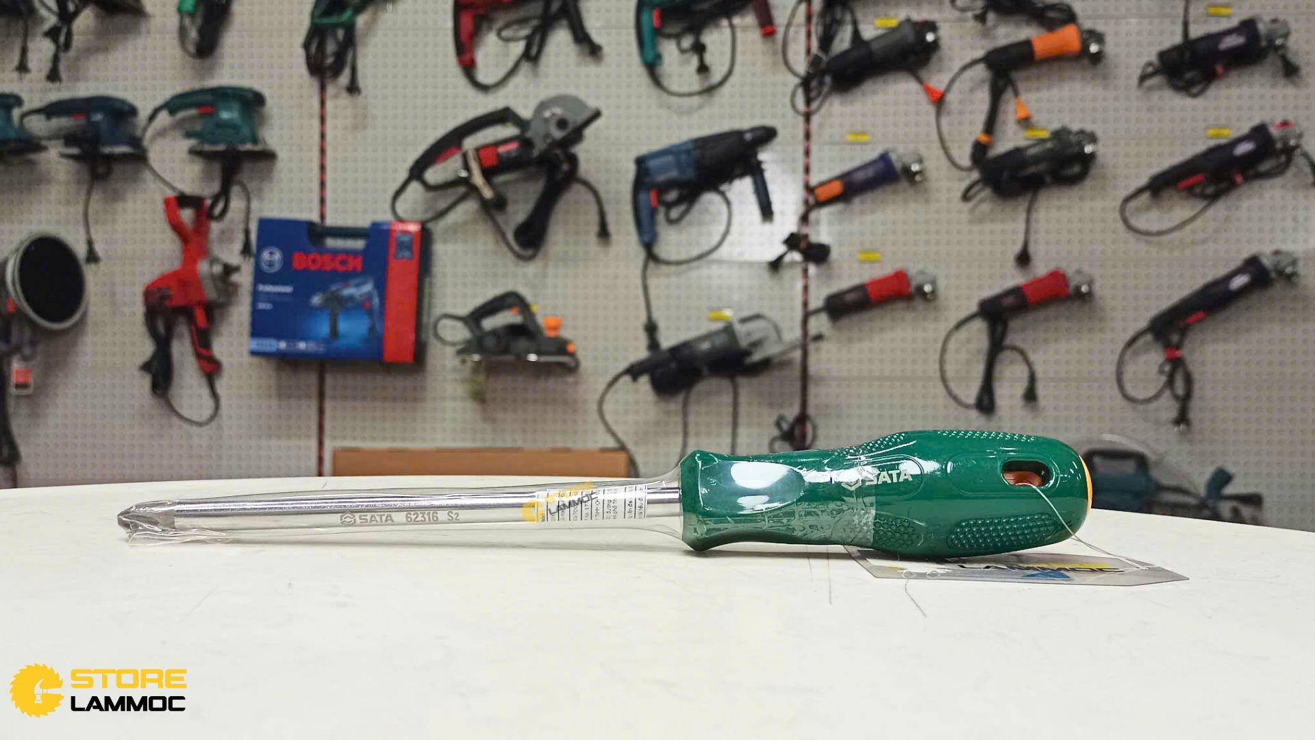 Tua vít đầu chữ thập 3x150mm Sata 62316 - 1