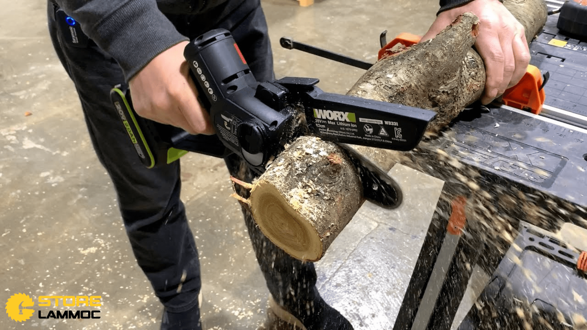 Ưu điểm của máy cưa xích Worx WD331