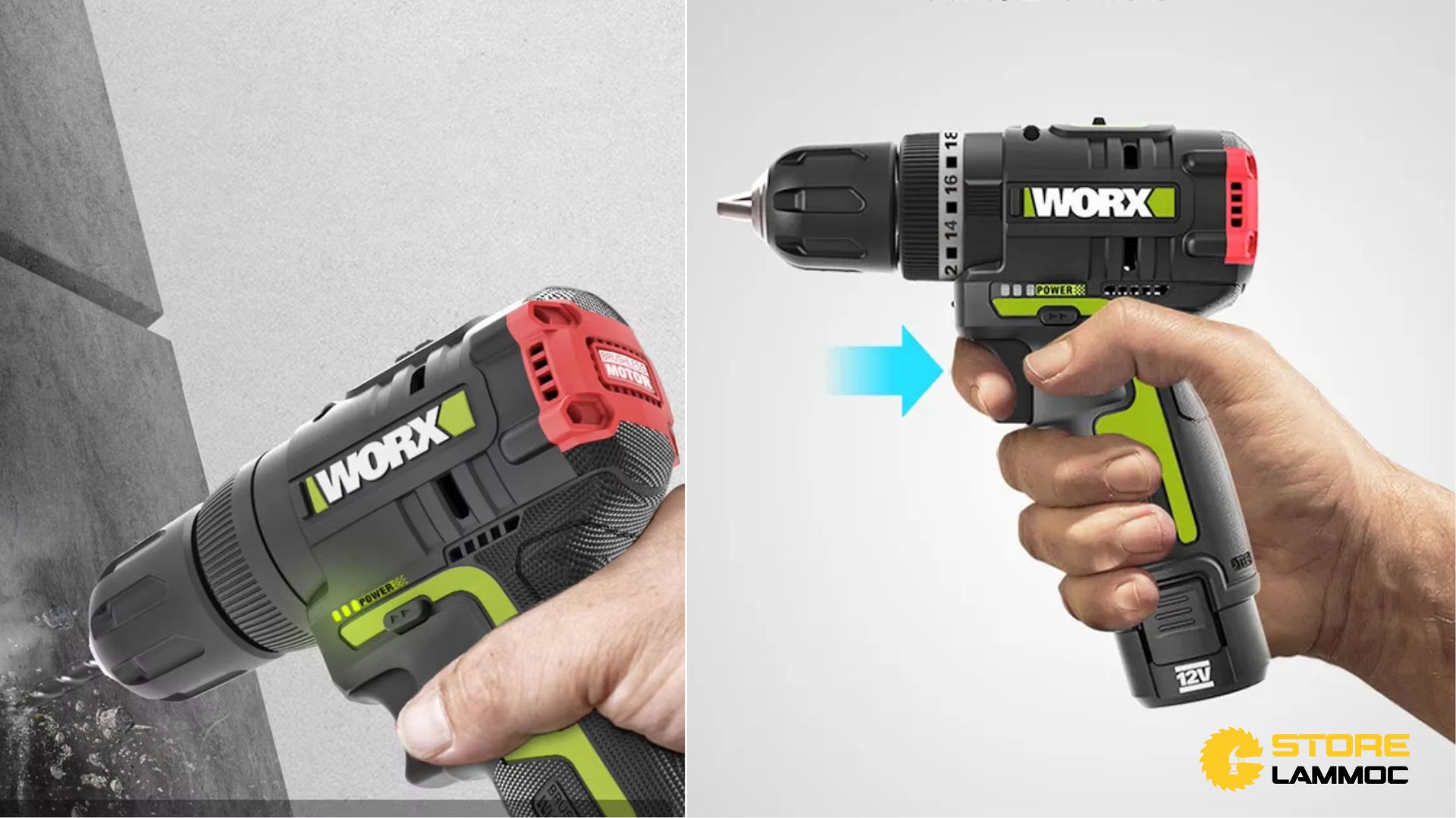 Ưu Điểm Của Máy Khoan Pin 12V Worx Wu131