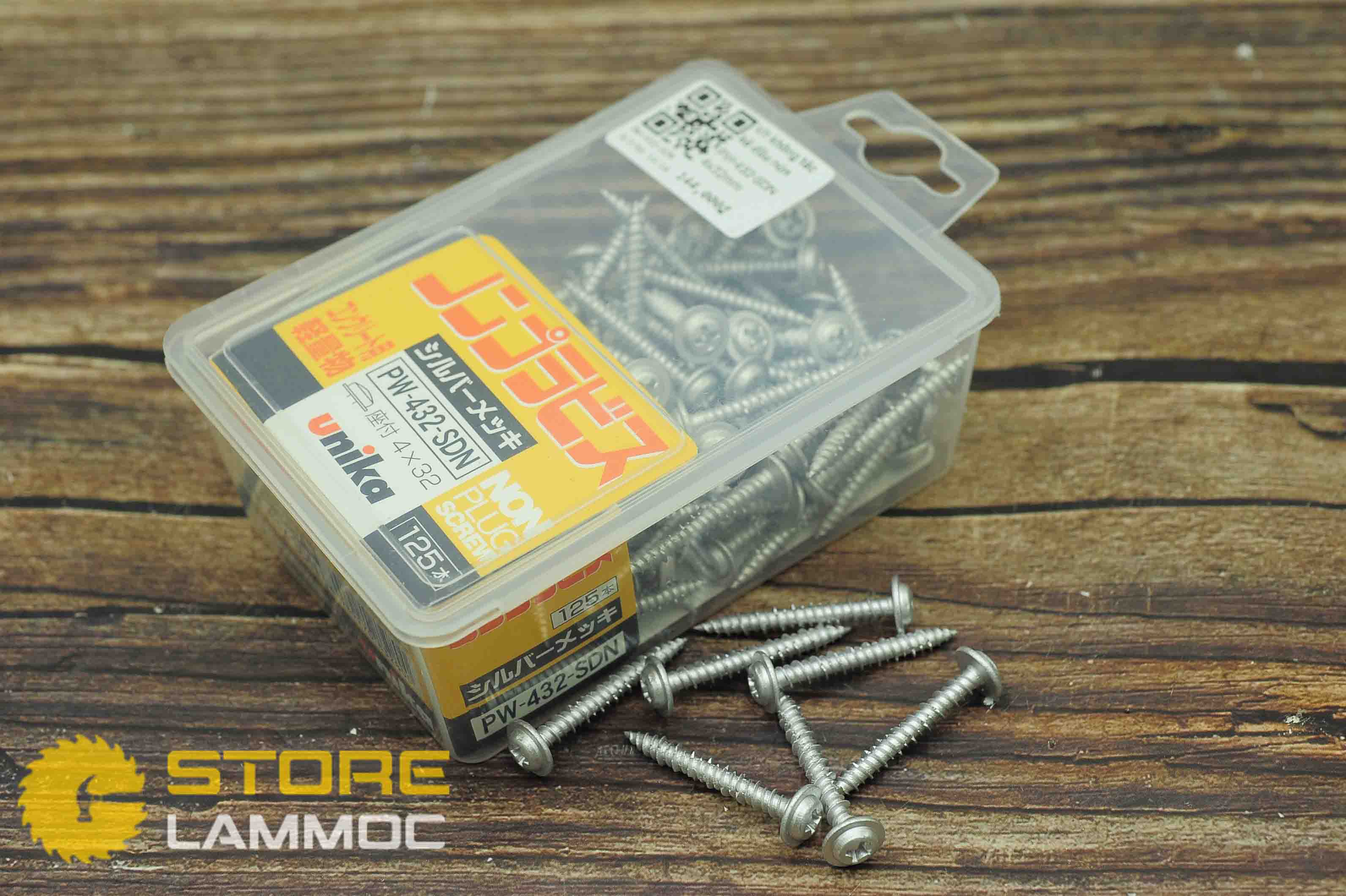 Vít không tắc kê đầu nón Unika