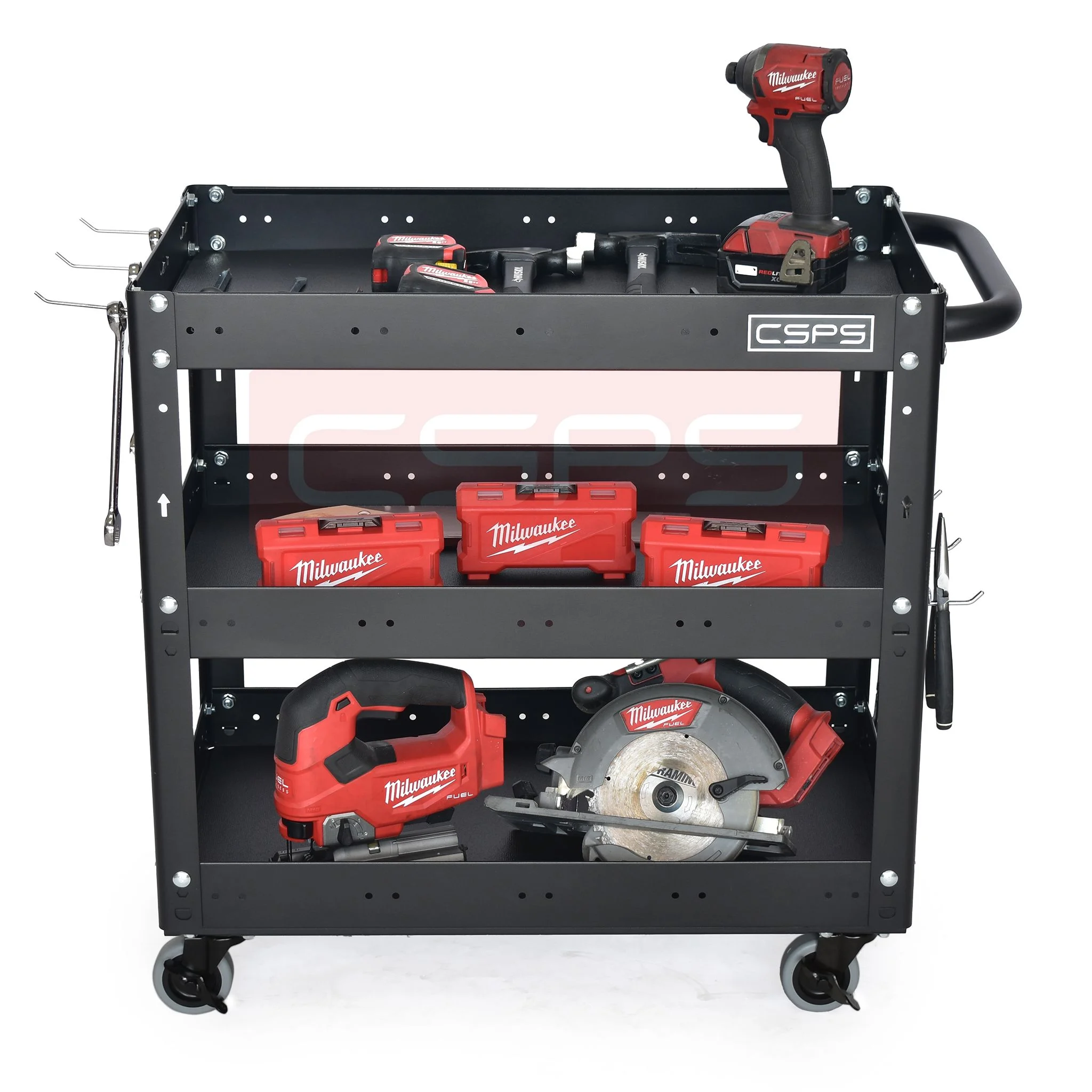 Xe đẩy 3 ngăn - 71cm màu đen CSPS VNUQ071XDBB3