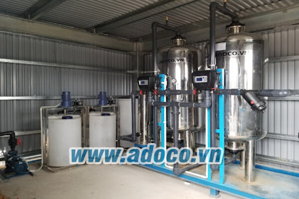 Hệ thống lọc rửa Adoco được nhiều nhà máy tin dùng