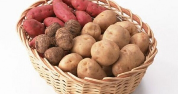 Khoai tây và khoai sọ cũng được dùng trong tẩy cặn