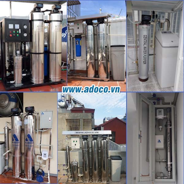 Hệ thống lọc nước tại Adoco