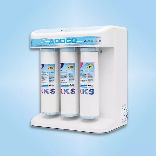 Máy lọc nước RO ADC 102 được trang bị công nghệ thẩm thấu ngược
