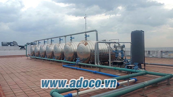 Hệ thống lọc nước đầu nguồn của Adoco