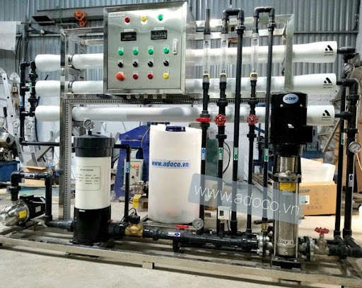 Hệ thống xử lý nước nhiễm mặn đạt chuẩn của Adoco