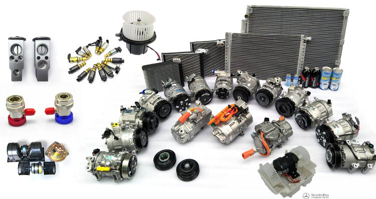 Phụ tùng hệ thống điều hòa xe Mercedes