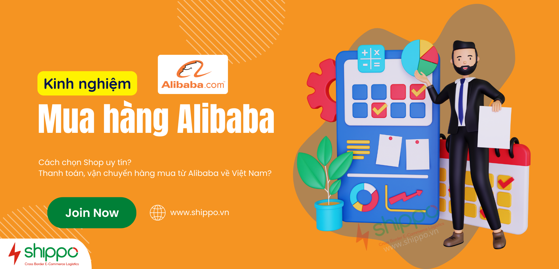 KINH NGHIỆM MUA HÀNG - BUÔN HÀNG TRÊN ALIBABA GIÁ SỈ Shippo