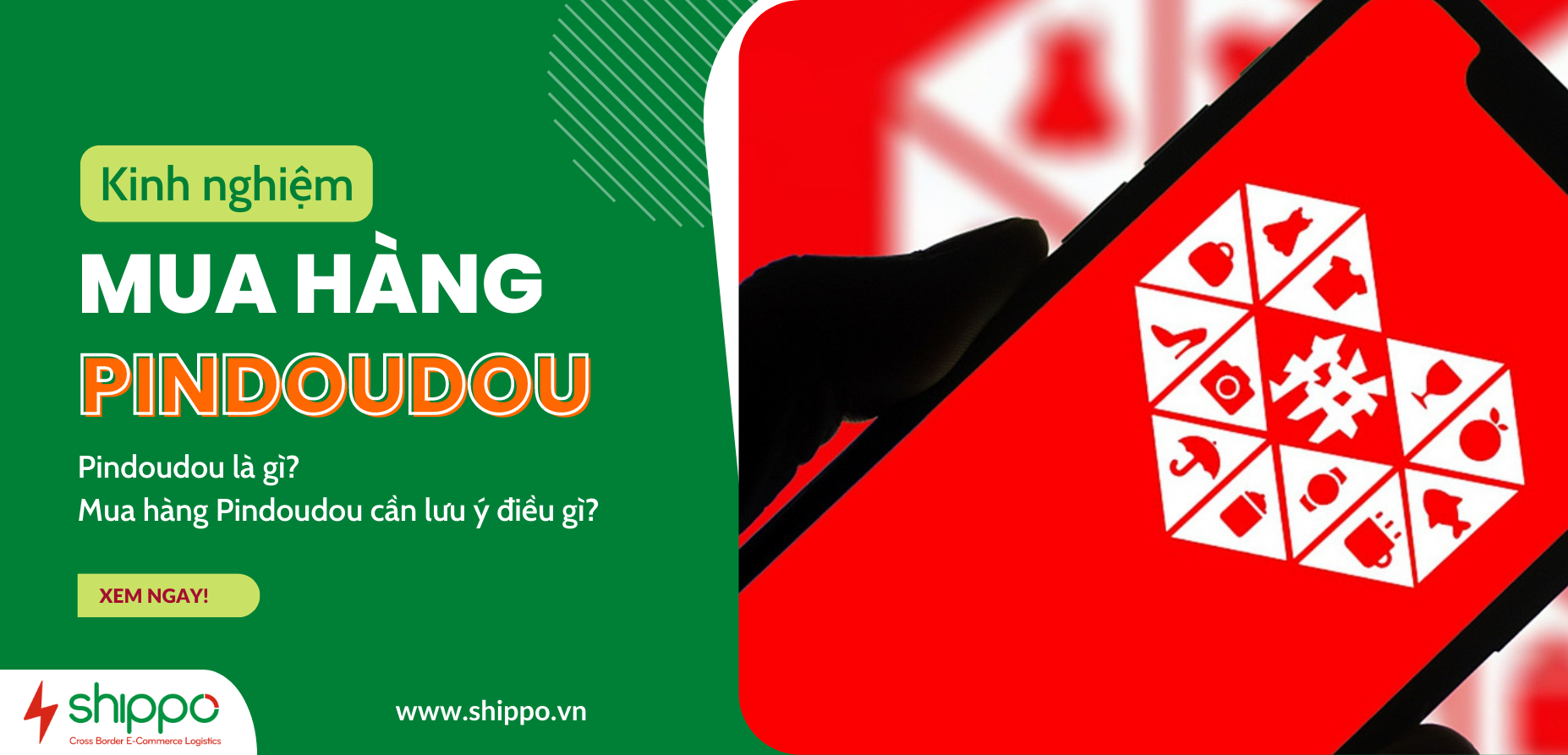 PINDUODUO LÀ GÌ? KINH NGHIỆM MUA HÀNG TRÊN PINDUODUO CẦN LƯU Ý Shippo