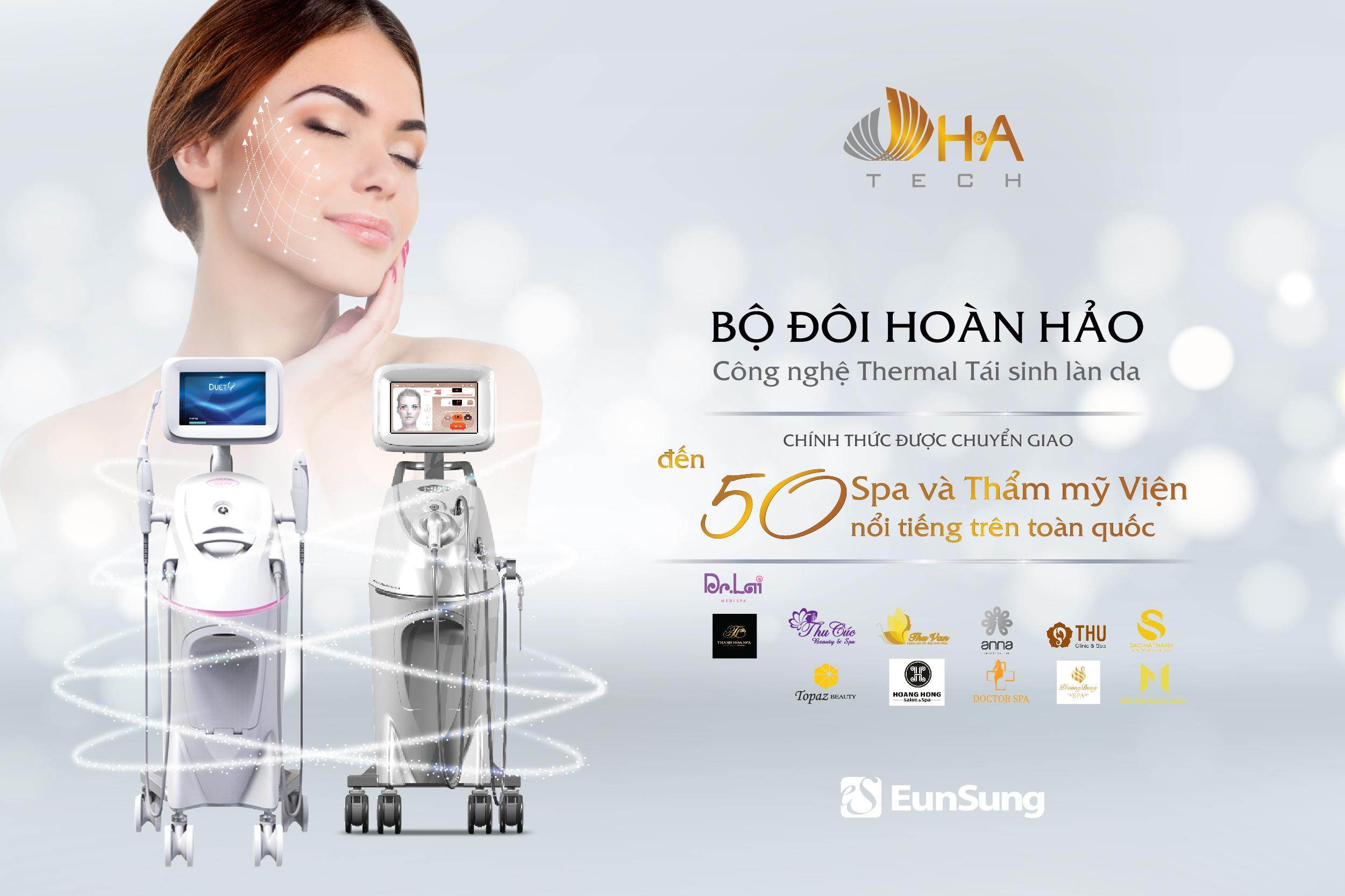 Duet V là thiết bị trẻ hóa được yêu thích