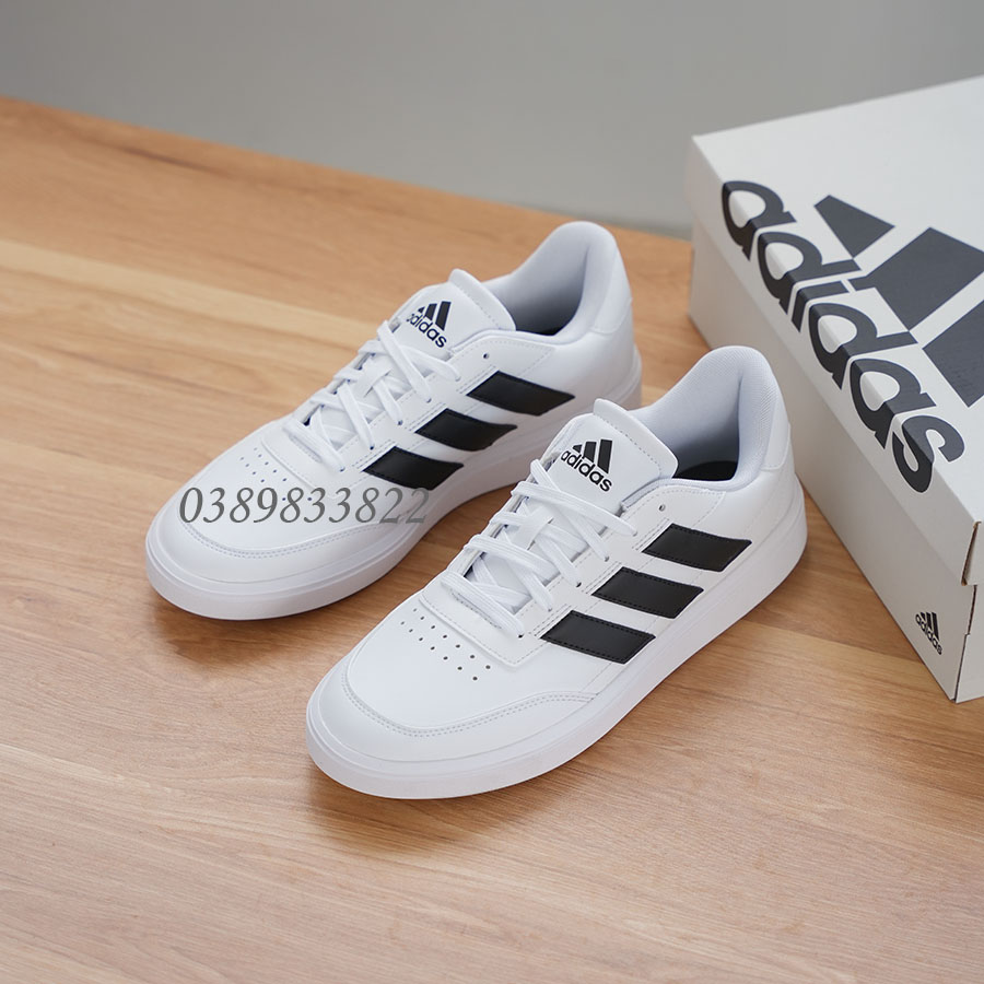 1 Giày Adidas Courtblock IF4033 Trắng đen