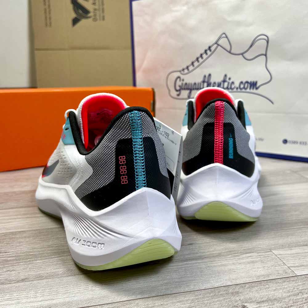 ảnh gót Giày nữ Nike Air Zoom Winflo 7 CJ0302 102 - Trắng
