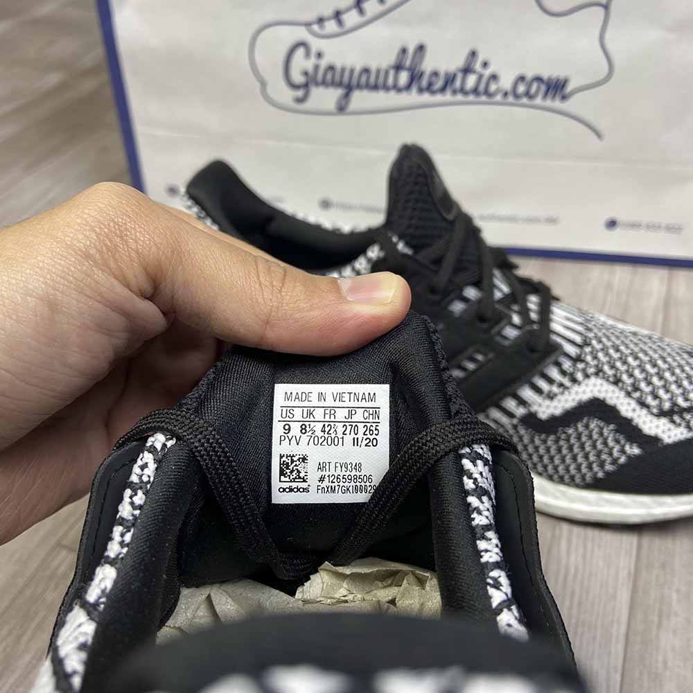 tem giày Giày nam Adidas Ultraboost DNA 5.0 Đen FY9348