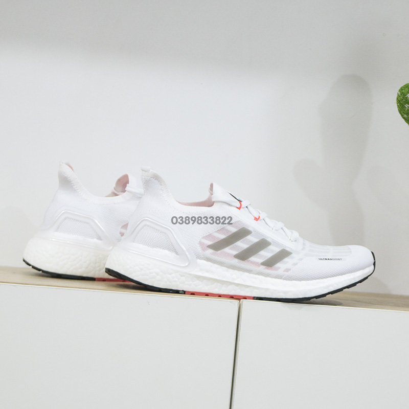 2 Giày Adidas UltraBoost Summer. RDY Màu trắng EH1208