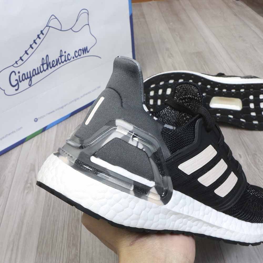 4 Ảnh thật giày nữ Adidas chính hãng Ultraboost 20 Đen FV8349