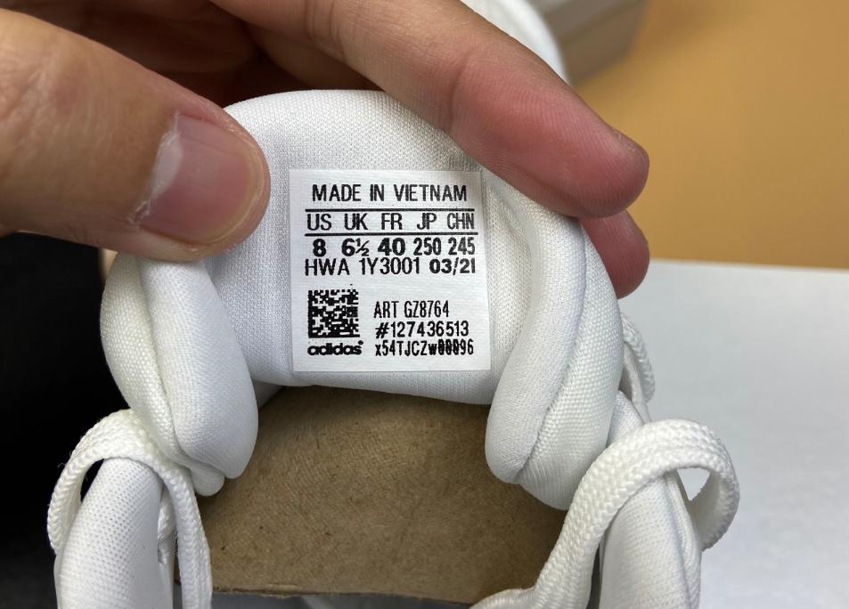 Ảnh tem giày Adidas chính hãng Alphatorsion 2.0 GZ8764