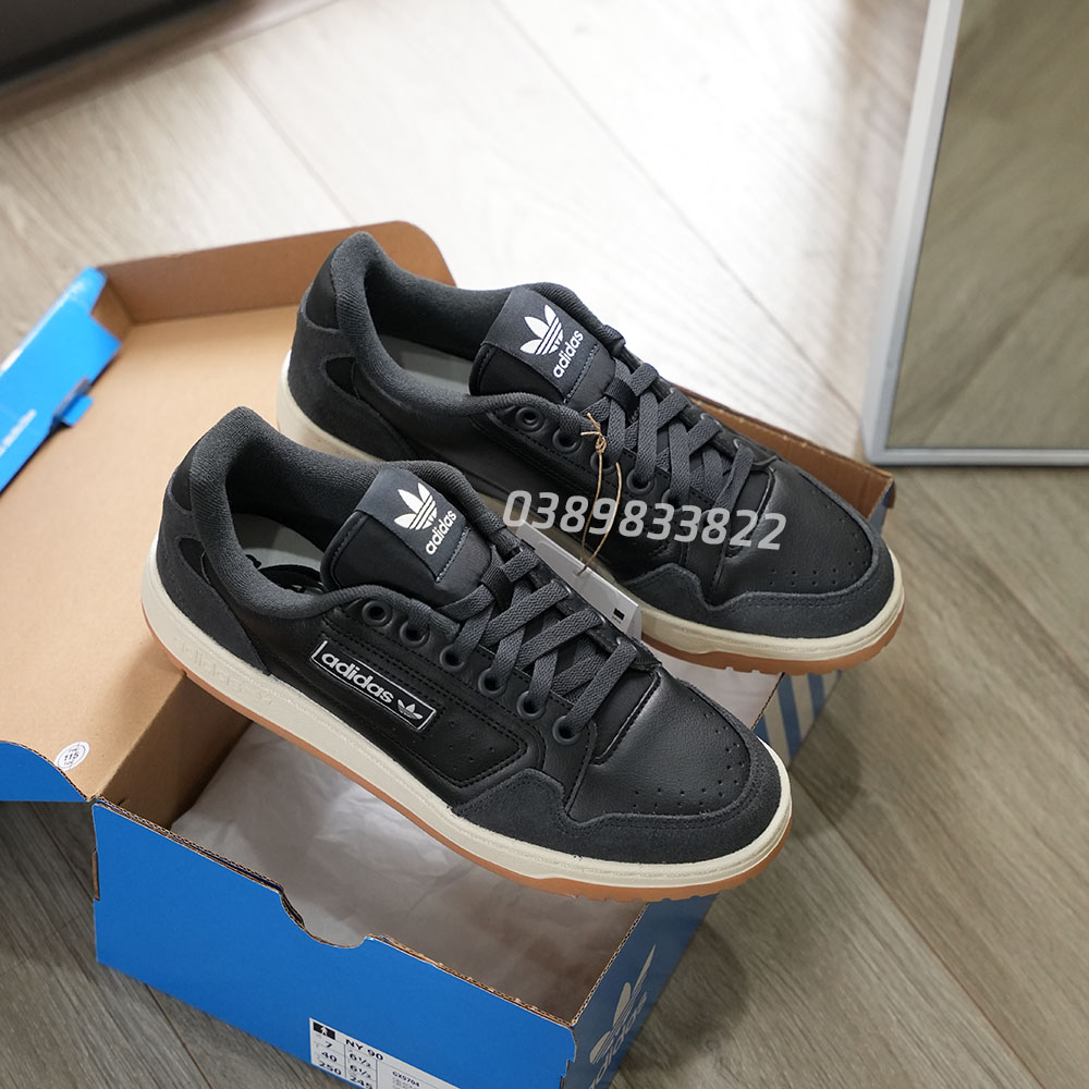 1 Giày adidas NY 90 GX9704 Đen da lộn