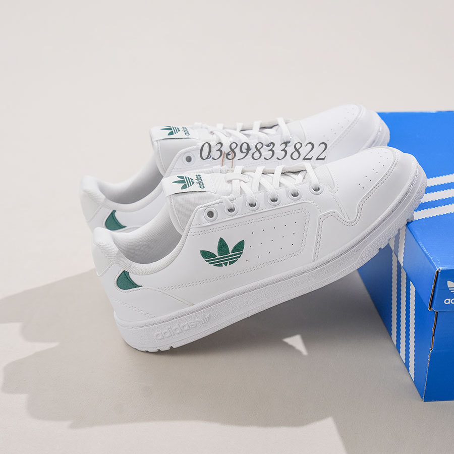 4 Giày adidas NY 90 GV8849 Trắng / xanh lá cây