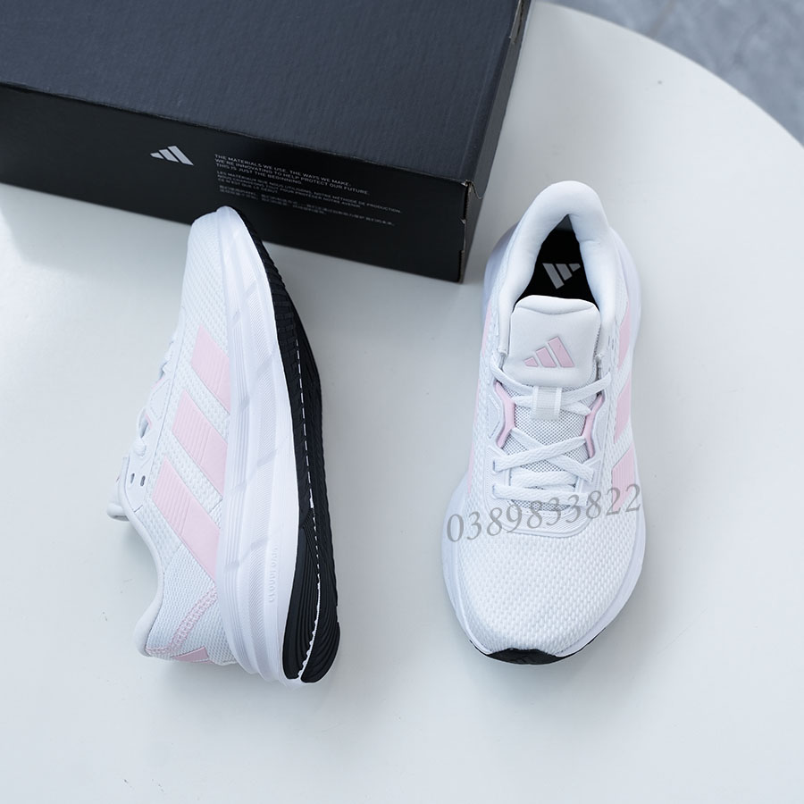 2 Giày adidas galaxy 7 ID8762 Trắng Hồng