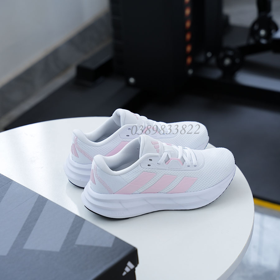 4 Giày adidas galaxy 7 ID8762 Trắng Hồng