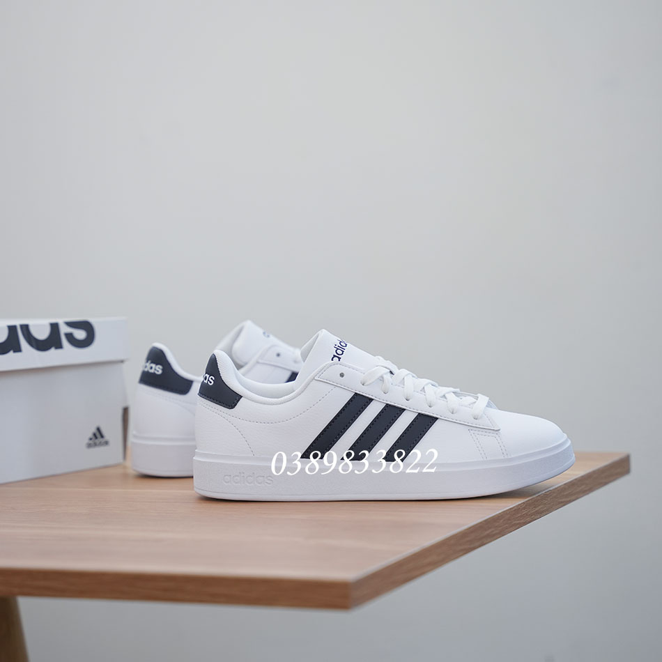 1 Giày adidas Grand Court 2.0 GW9199 Trắng / Navy