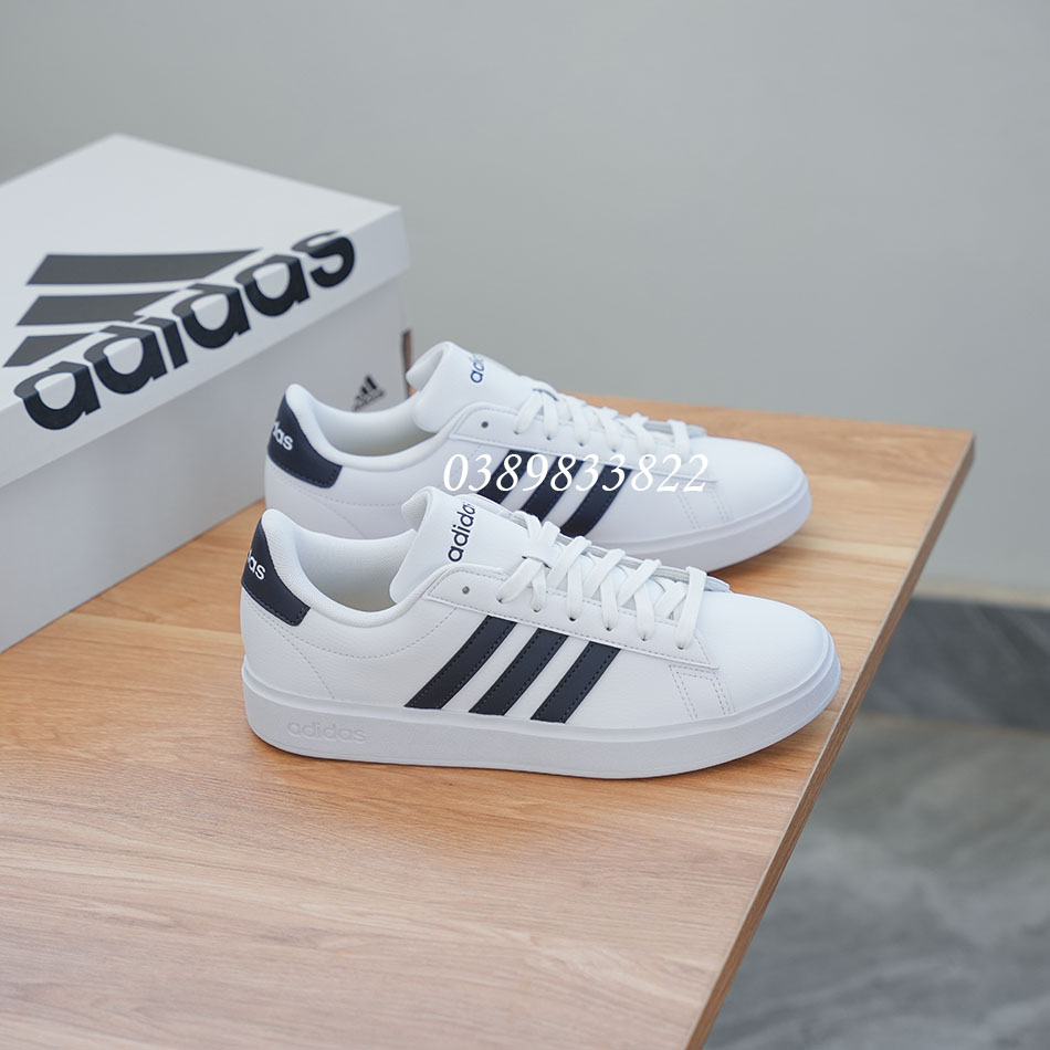 5 Giày adidas Grand Court 2.0 GW9199 Trắng / Navy