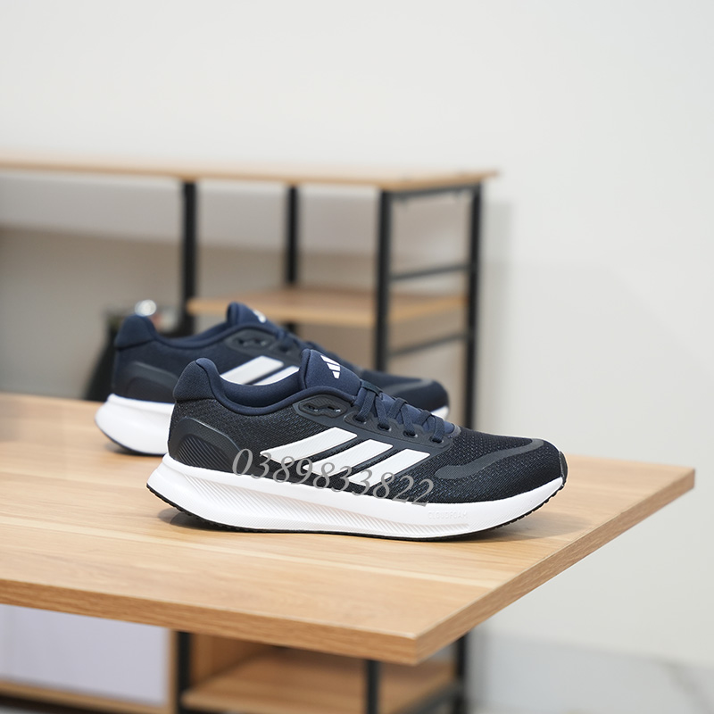 3 Giày adidas runfalcon 5 IE8809 xanh navy