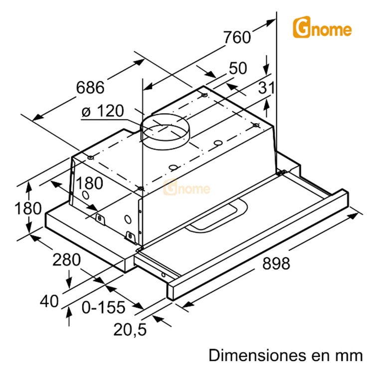 Máy hút mùi Bosch DFT93AC50