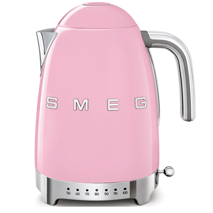 Ấm siêu tốc Smeg KLF04PKEU màu hồng