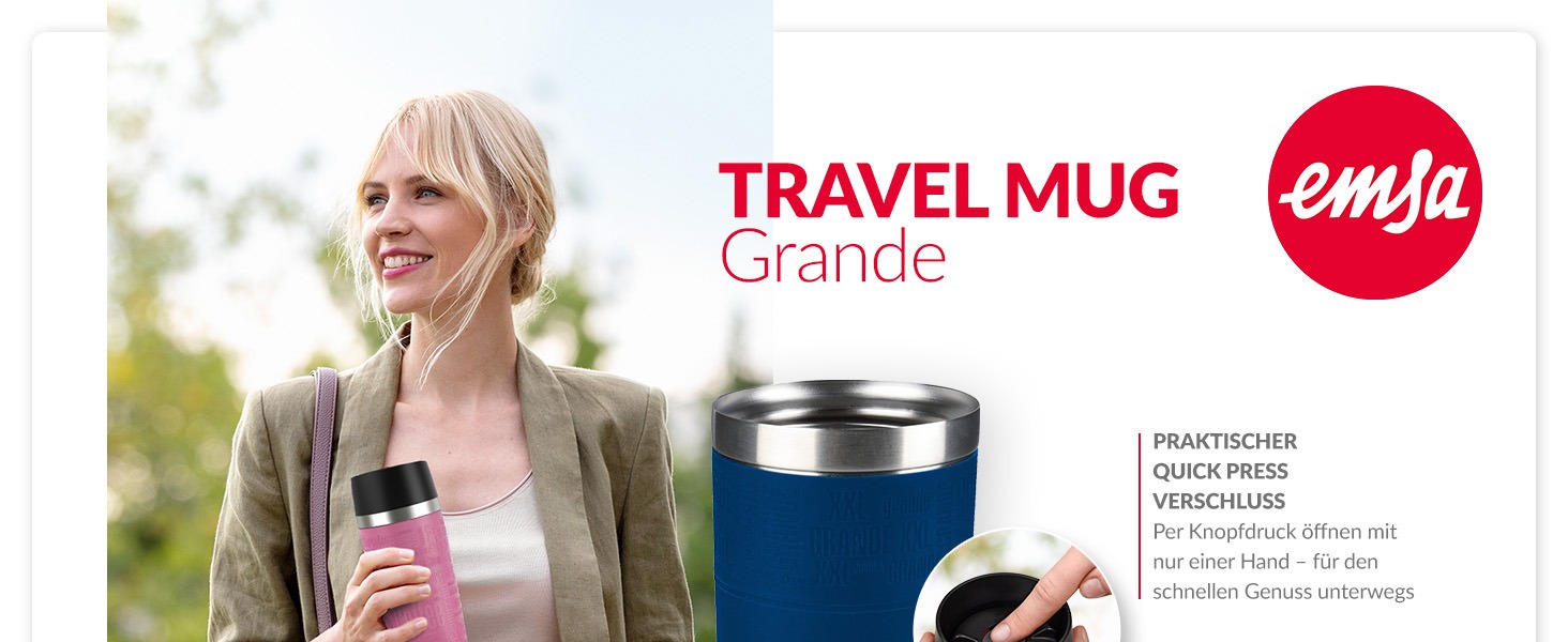 Bình giữ nhiệt Emsa Thermal Travel Mug 515618