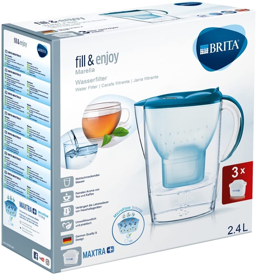 Bình lọc nước BRITA 2,4L màu xanh