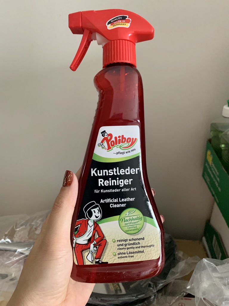 Cấu tạo sản phẩm làm mới đồ da Poliboy Glattleder-Pflege 375 ml