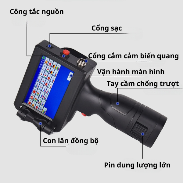 Máy In Date Cầm Tay LA60