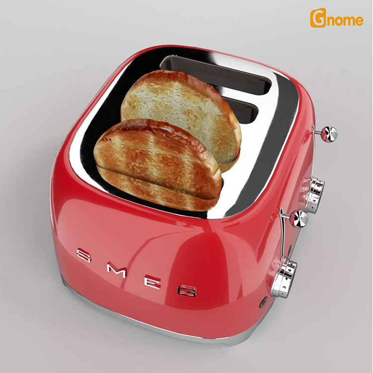 Máy nướng bánh mì Smeg TSF03RDEU màu đỏ