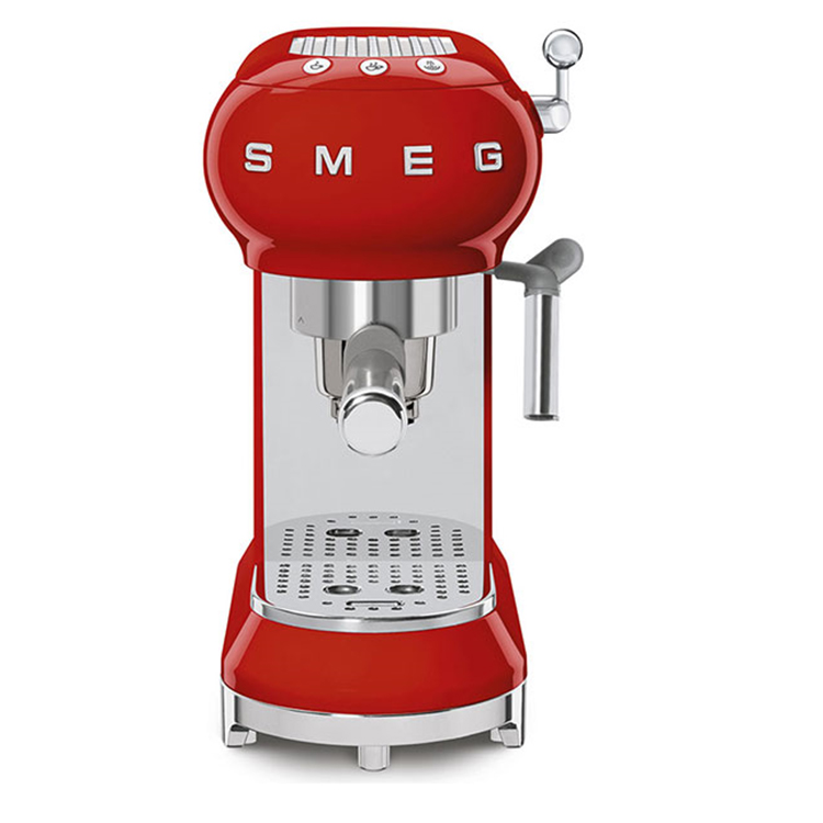 Máy pha Cafe Smeg ECF01RDEU màu đỏ