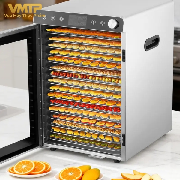 Máy Sấy Thực Phẩm Công Nghiệp 16 Khay SS-16A