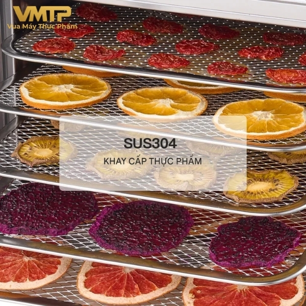 Máy Sấy Thực Phẩm Công Nghiệp 16 Khay SS-16H