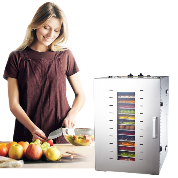 Máy Sấy Thực Phẩm Công Nghiệp 16 Khay ST-02