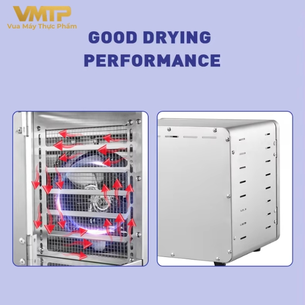 Máy Sấy Thực Phẩm Gia Đình 6 Khay SS-06J