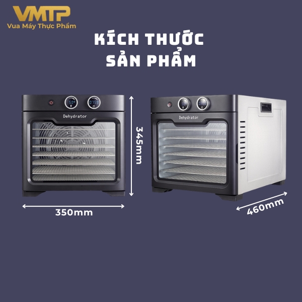 Máy Sấy Thực Phẩm Gia Đình 8 Khay DSC-08A