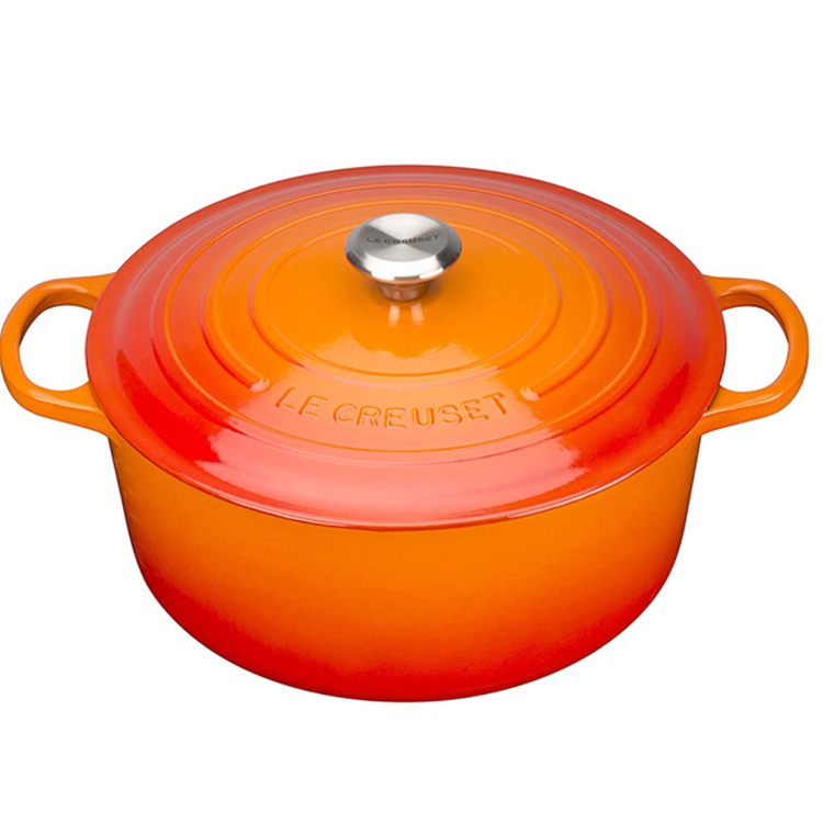 Nồi gang Le Creuset Brater Rund Evo 20cm Nebelgrau