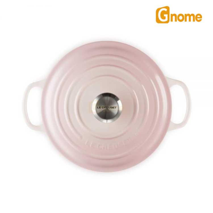 Nồi gang LeCreuset Bräter rund Evo 24cm Shell Pink